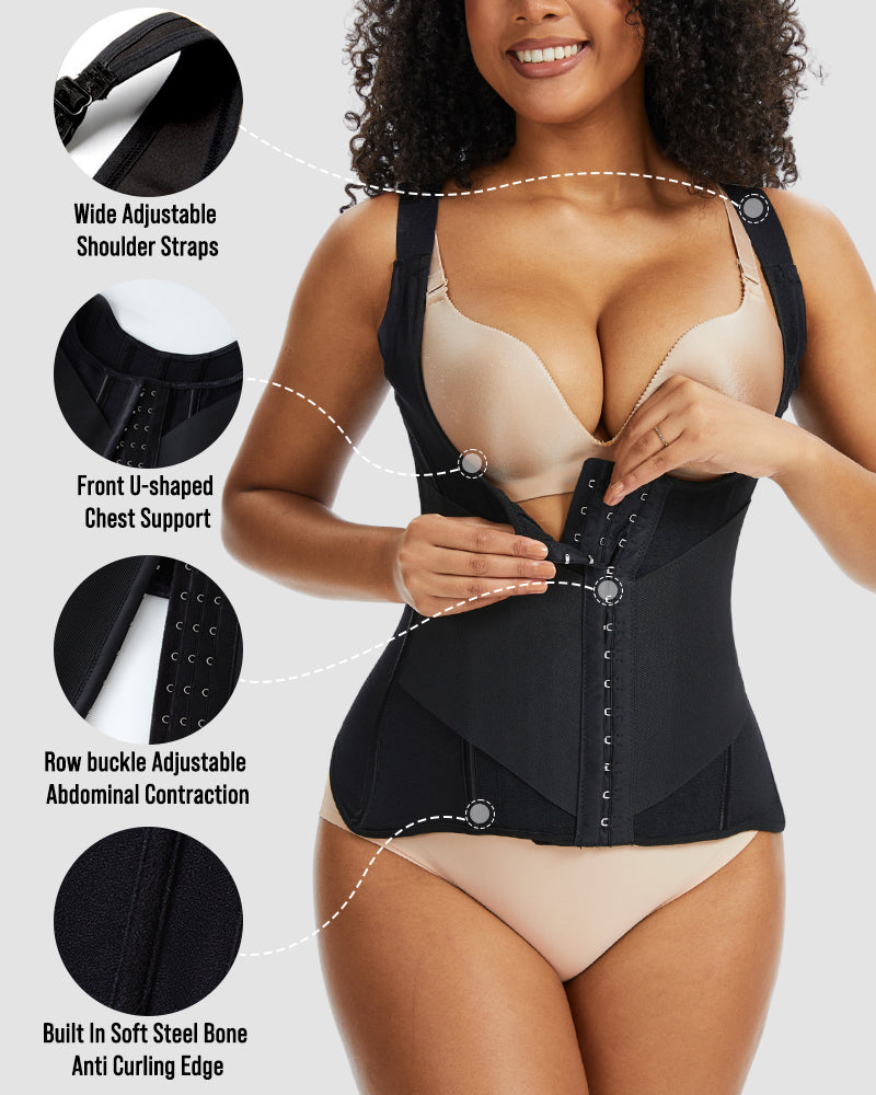 PowerMesh Double-Layer Waist Trainer Shapewear