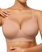 Wireless Push-Up Comfort Full Coverage Bra