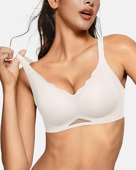 Women's Sheer Mesh Seamless Bra