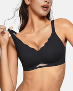 Women's Sheer Mesh Seamless Bra