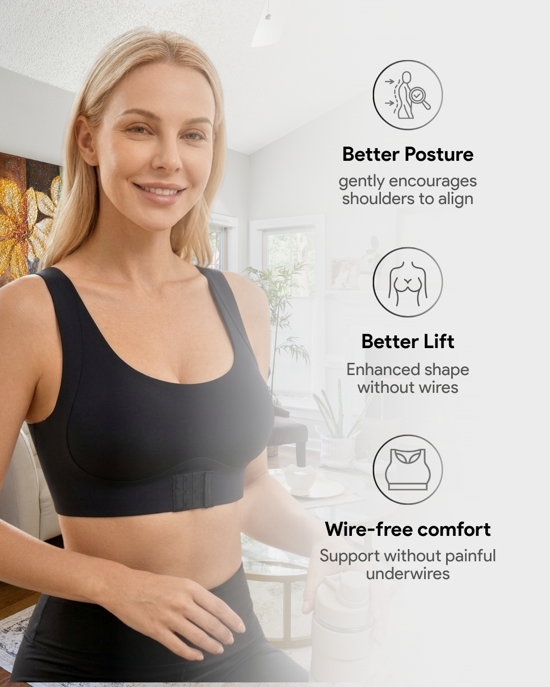 Avelin AlignLift™ Posture Support Bra