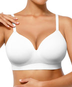 Wireless Push-Up Comfort Full Coverage Bra