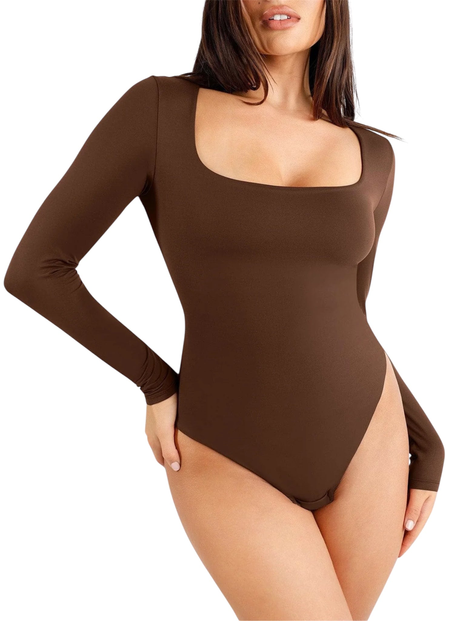 Long Sleeve Shaping Bodysuit