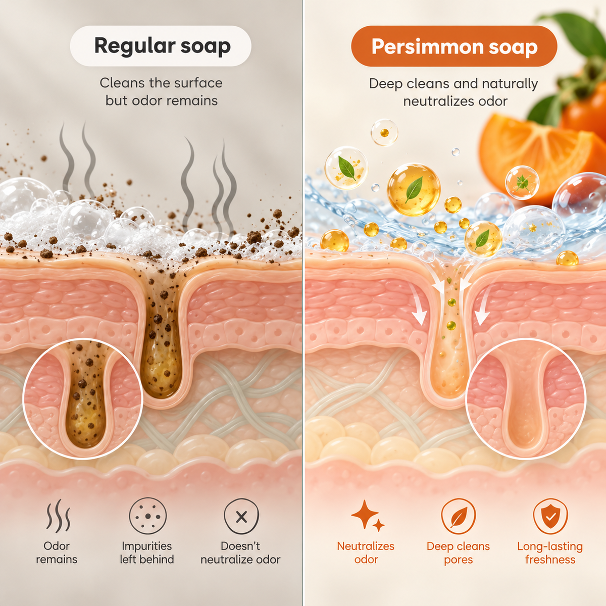 Avelin Japan Persimmon Soap