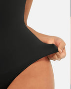 Tummy Control Bodysuit Seamless Sculpting Snatched Waist Body Suit Thong
