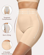 Tummy Control Butt Lifting Shapewear Breathable Shorts