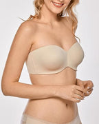 Women's Strapless Bra Unlined Underwire