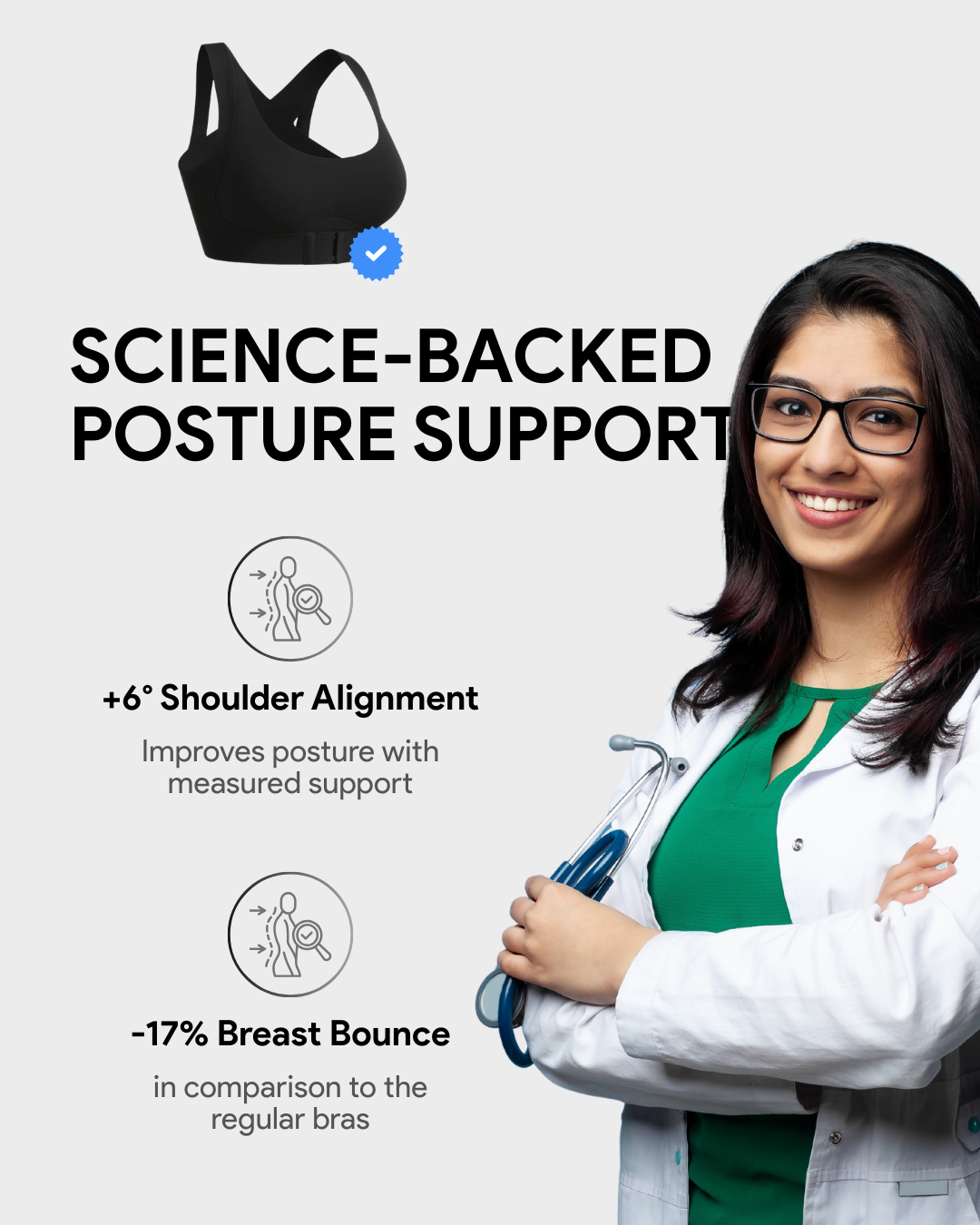Avelin AlignLift™ Posture Support Bra