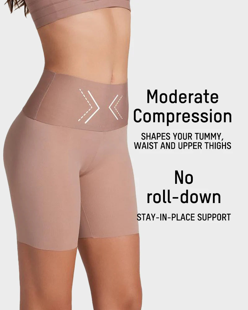 Lightweight Slimming High-Waist Yoga Shorts