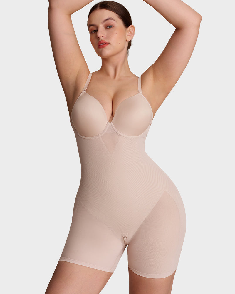 Seamless Full-Body Shaping Bodysuit
