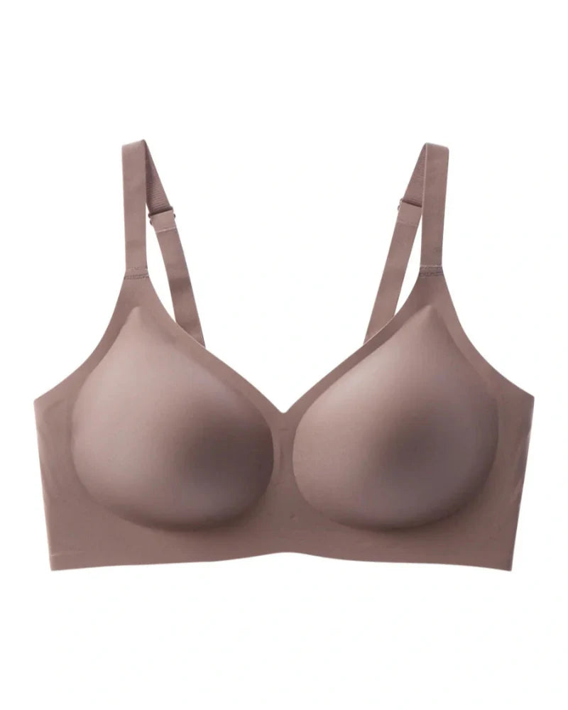 Jelly Wireless Women Comfortable Push Up Bra
