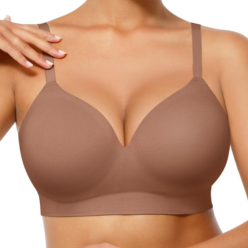 Wireless Push-Up Comfort Full Coverage Bra