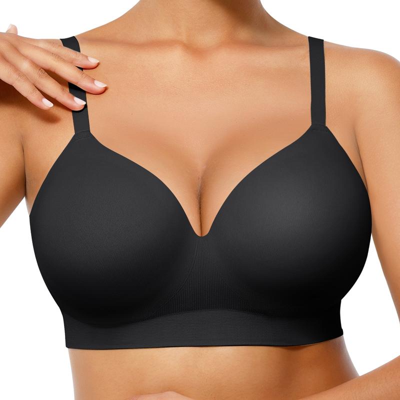 Wireless Push-Up Comfort Full Coverage Bra