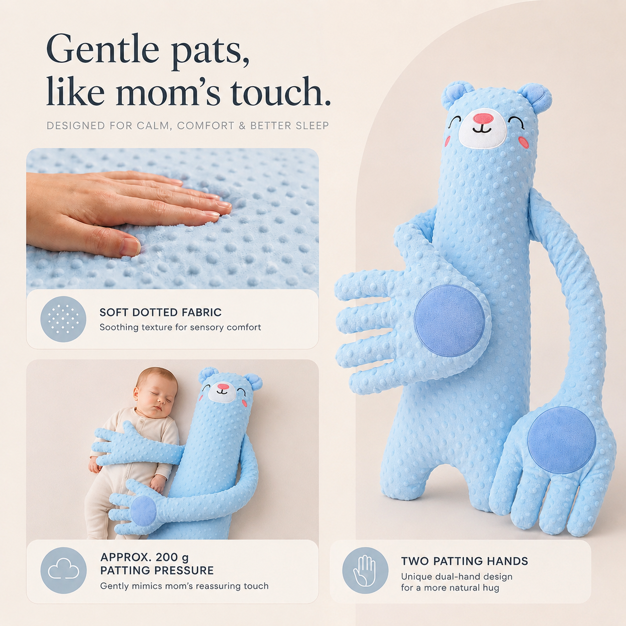 Avelin SleepyPaw Baby Pillow
